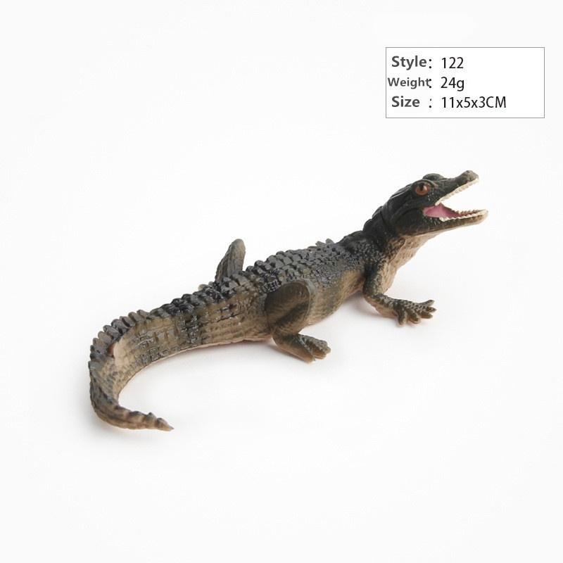 9 Style Home Decor Animal Plastic Series Play Toys Simulation Animal Crocodile Model