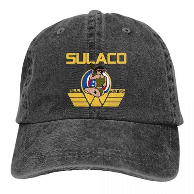 Sulaco Weyland Uss Alien Outfits Unisex Trucker Hat Distressed Cotton Caps Hat Fashion Outdoor Activities Snapback Hat