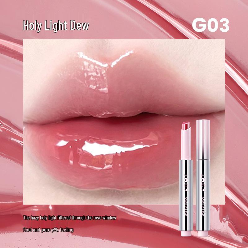 

Kienvy Mirror Water Light Plumping Lip Gloss – Non-Transfer Lip Glaze for a Natural Look