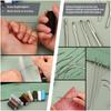 Heavy Duty Leather Sewing Kit Leather Couch Repair Sewing Kit Leather Tool Kit With Waxed Thread Sewing Awl For Leather Sewing