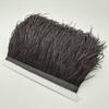 1 Meter Lint Kwast Natuurlijke Struisvogelveren Naaidecoratie Pluizige Textuur Struisvogelveren Rand 8-10cm Breed Kledingstof
