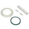 1 4 10 Inch Splicing Block Kit Aluminum Open Reel Tape Media with Splicing Tape  er Tape Media Blade for Revoxsonido