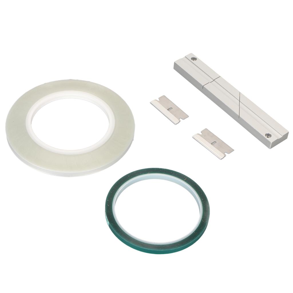 1 4 10 Inch Splicing Block Kit Aluminum Open Reel Tape Media with Splicing Tape er Tape Media Blade for Revoxsonido