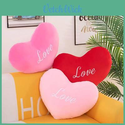 Cute Heart-shaped Plush Pillow For Girls Decorative And Soft Gift For Qixi Festival