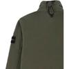 STONE ISLAND Reißverschluss Unifarbene Jacke Herren Jacke Dunkelgrün 731561520-V0059