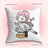 Cute Game T-Trickcal Anime Pillow Case Anti-Dustmite Pillowcase Invisible Zipper Silky Short Plush Sofa Cushion Cover