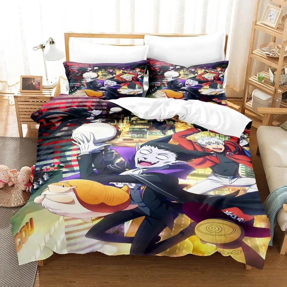 The Vampire Dies In No Time 2 Bedding Set Cartoon Anime three-piece Set Adult Kid Bedroom Duvet Cover Sets 3D Print Kawaii Anime