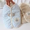 Pet Autumn and Winter Warm Vest Small Dog Thick Plush Winter Two Foot Coat Dog Clothes for Small Dogs Puppy Clothes