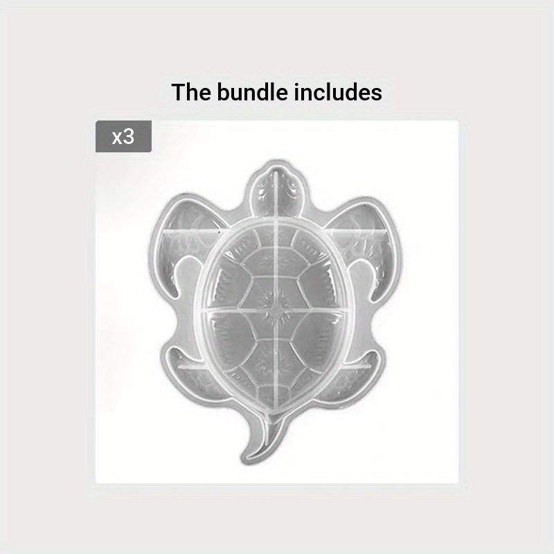 Pattern Gecko Sea Turtle Ornament Silicone Mold DIY Crystal Epoxy Resin Plaster Mold