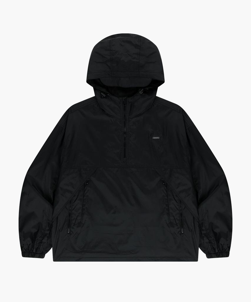 Hdex Stereo Rib Nylon Half Zip (Black)
