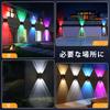 Quntis RGB Solar Garden Decorative Outdoor Stair IP65 Romantic Solar LED Light for Decorative and Illuminating Light Light, Light, Light, Wall-Mounted