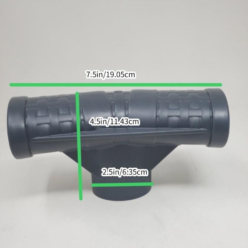 Poolschlauch T-Stücke 3-Wege Poolschlauchverbinder Ersatz für P07082 Aufstellpool Filterpumpen