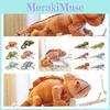 Realistic Lizard Plush Toy Super Soft Short Plush Material Color-changing Chameleon Doll Perfect Gift For Teens