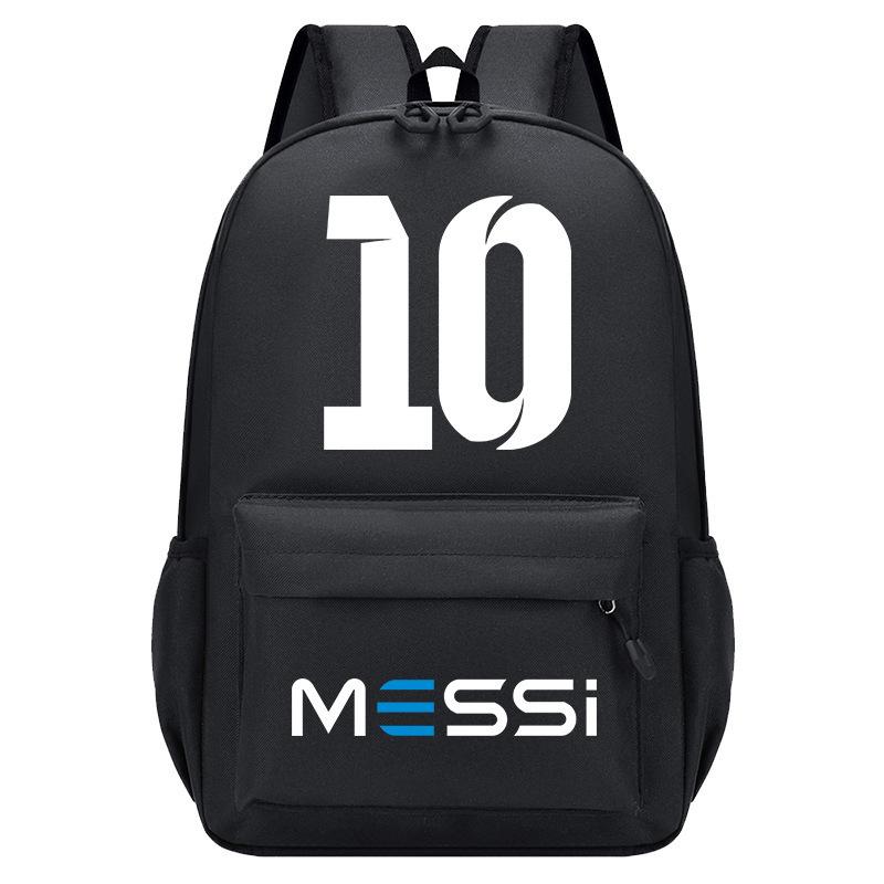 Large Capacity Schoolbag with Shoulder Strap; Student Three-piece Pencil Case Set