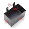 12QM High Efficiency Battery Box Small Metal Battery Tray Shockproof Motorcycle Battery Storage Box for Mini Motorcycles
