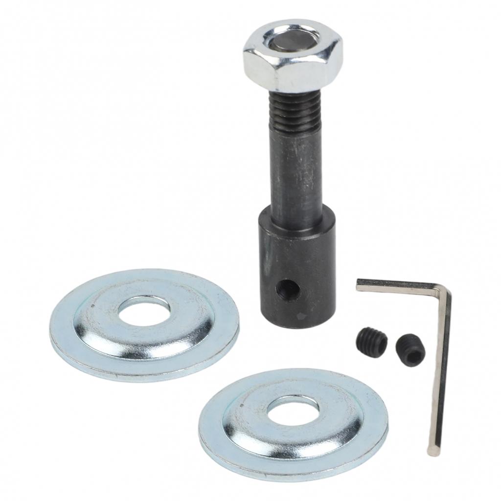 1 Set Spindle Adapter 5-16mm Shaft Motor For Grinding Polishing
