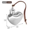Mini 1oz 30ml Portable Outdoor Hip Flasks Wine Pots Love Heart Shaped Small Drinkwares Stainless Steel Wine Bottle Water Bottles