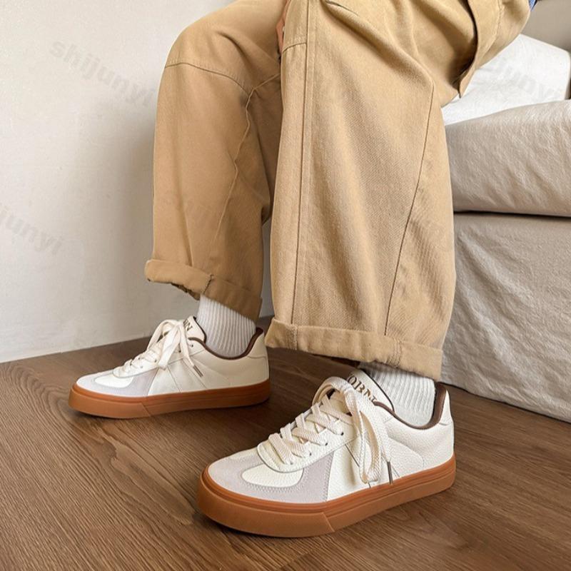 Fashion 2025 Autumn New Retro Niche Designed Casual Shoes for Men's Fashion Trend Versatile Comfortable Low Top Lace Up Chunky sneakers