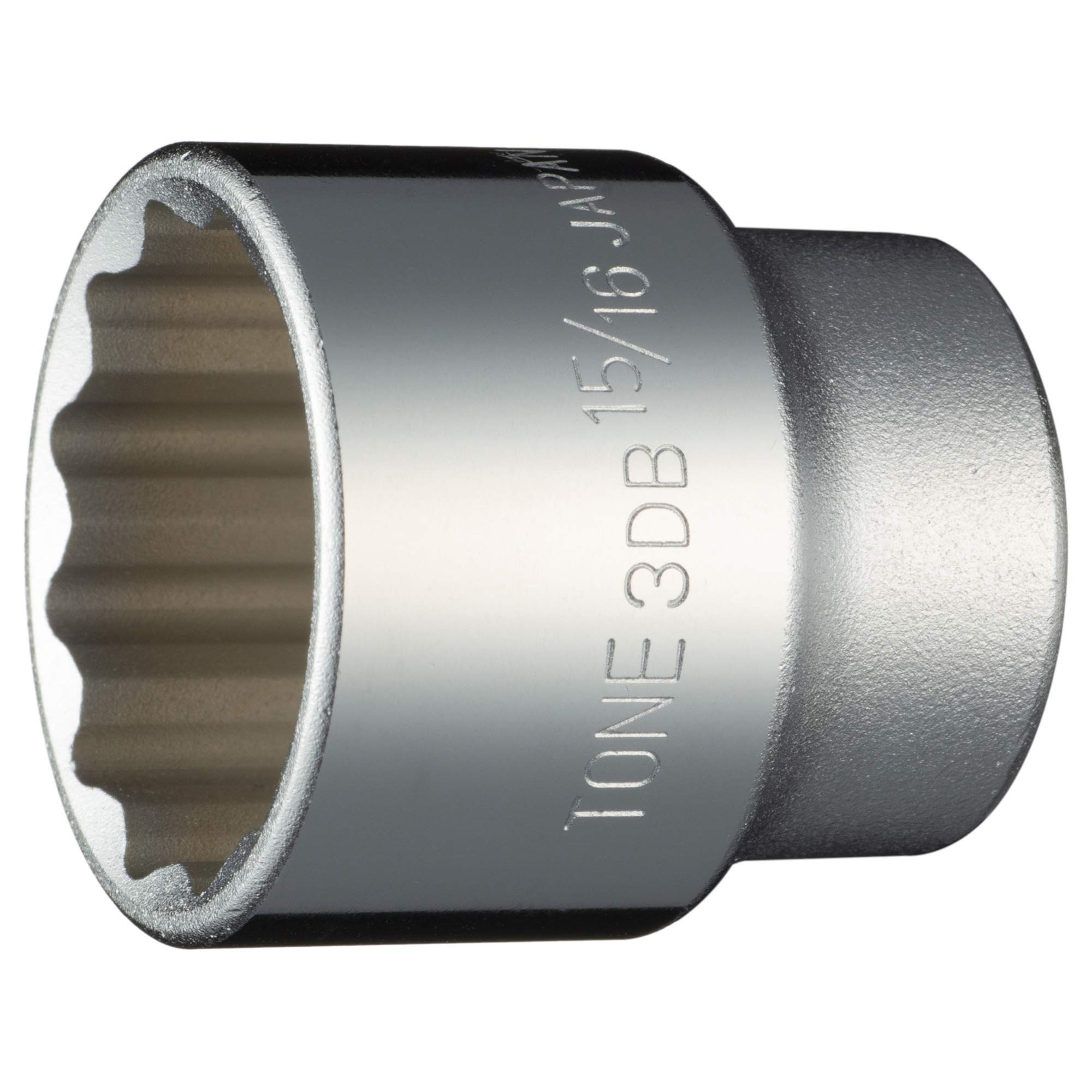 

TONE Socket Drive Width across flats (12-sided) 3DB-30 9.5mm (3/8 ) 15/16inch