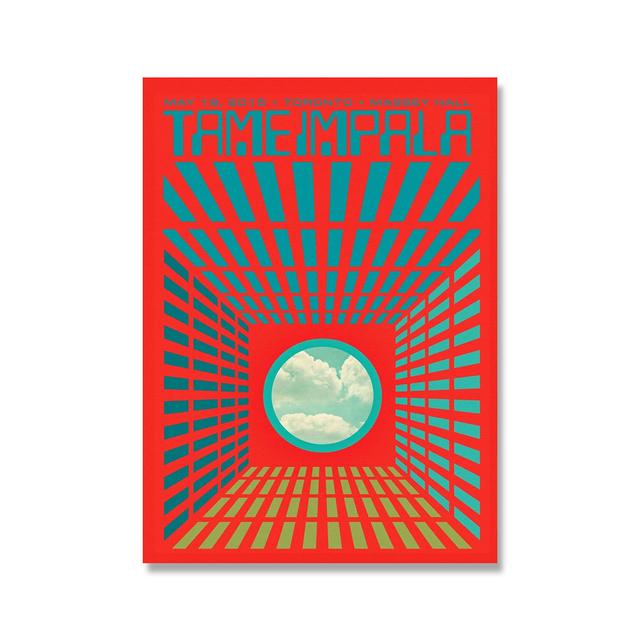 Tame Impala Canvas Painting Wall Art Gig Music Rock Band Posters and Prints Fleetwood Wall Pictures for Living Room Home Decor