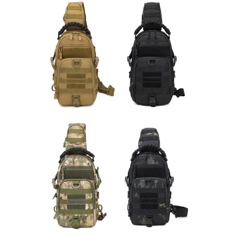 Multifunctional Fishing Tackle Crossbody Bag Single Shoulder Bag Chest Bag Large Capacity Watertight Fishing Baits Bag
