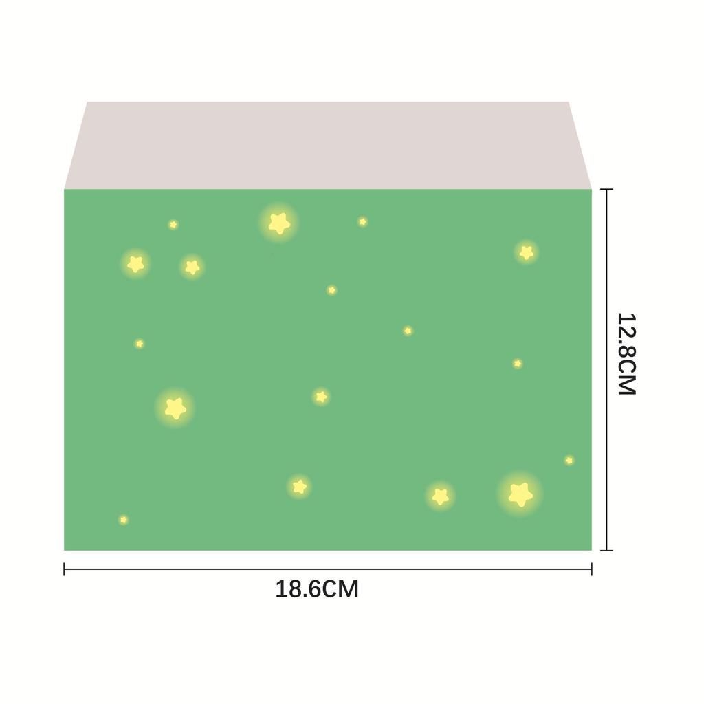 Christmas Invitation Card and Kraft Envelope Set