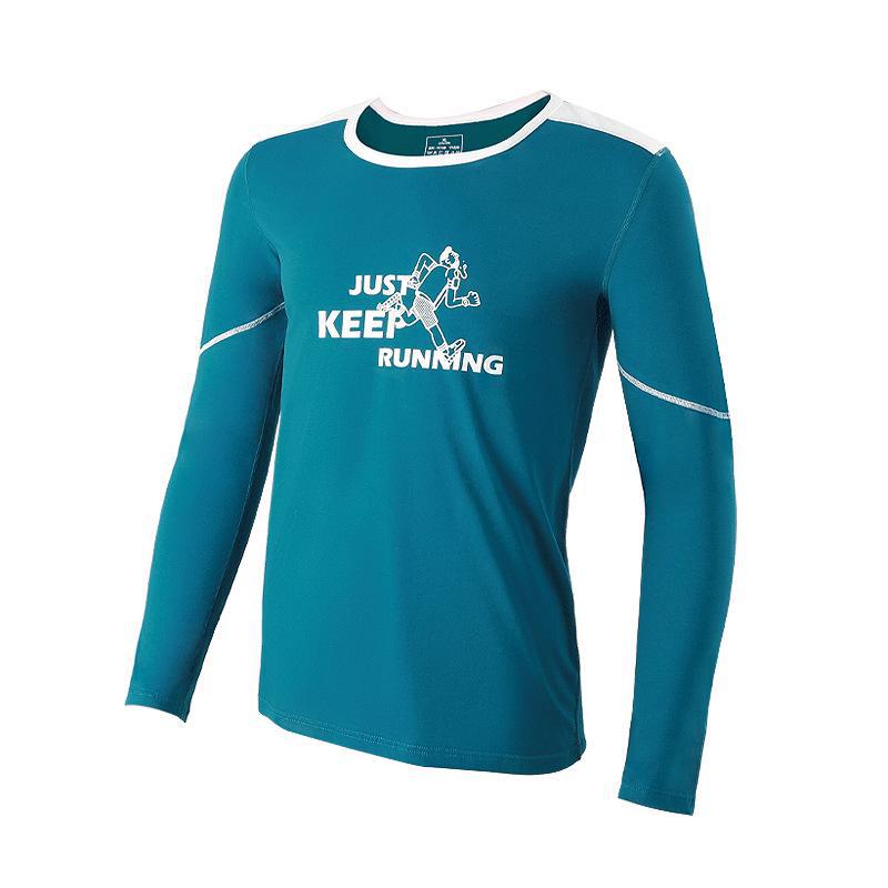 

Мужской хлопковый термотоп — легкий, дышащий, с круглым вырезом, базовый вариант на осень XXL зелёный