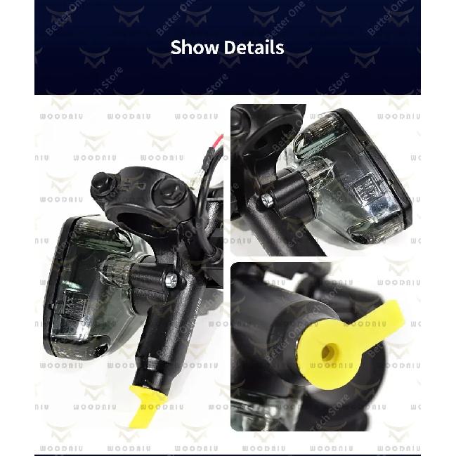 For Super SOCO TS TC TC-MAX Brake Upper Pump Assembly Accessories Silver Black Brake Parts E-bike Off-road for Super SOCO Parts