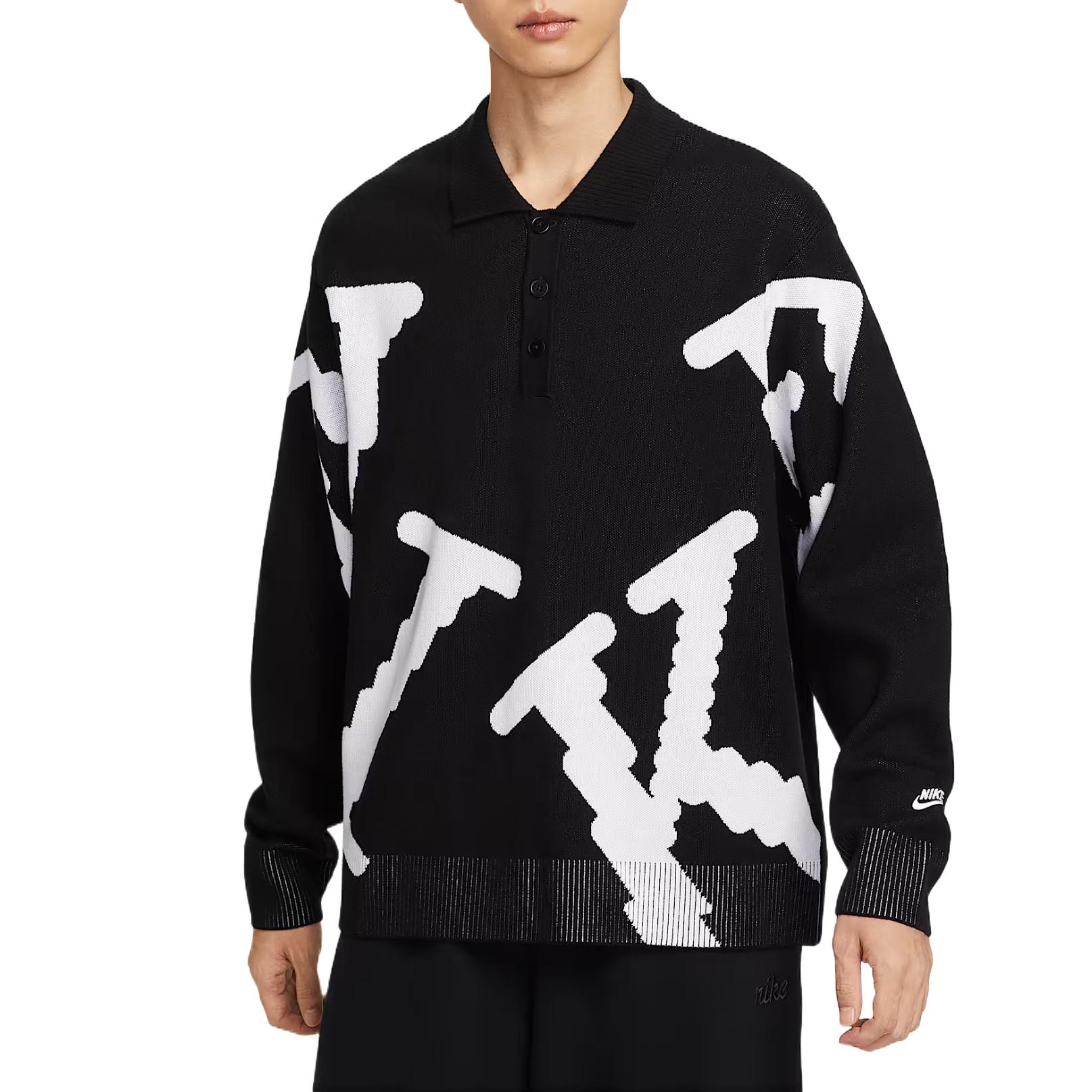 

Nike Мужская удобная рубашка для регби с длинным рукавом HV1437-010 S