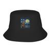 Retro DesignBobr Kurwa Bober Beaver Bobr Bucket Hat For Unisex FisherUnisex Hats Korean Vacation Caps Portable Hawaii Pattern