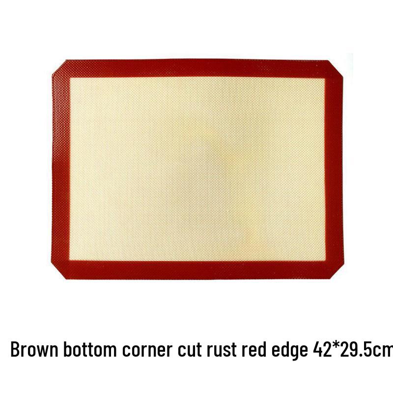 Coffee Silicone Baking Mat: 0.7mm Thick, Heat-Resistant, Platinum Silicone for Baking and Kneading