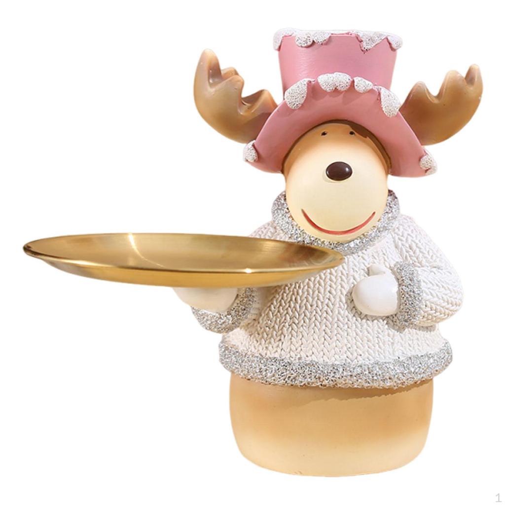 Christmas Dessert Storage Tray, Ideal for Home Decoration Or As A Ornament Shelf