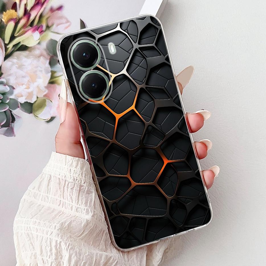 Für Xiaomi Poco X7 Pro 5G Hülle Luxus Mode Bemalte Abdeckung Weiche Silikon Handyhülle Für Xiaomi Poco X7 PocoX7 Pro Fundas Stoßfänger