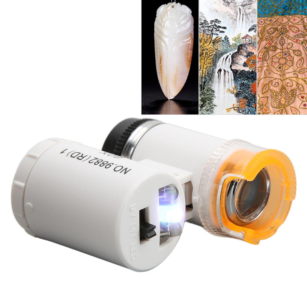   Microscope Money Detect Function Portable Clrer Imaging Wide Irradiation Range LED Microscope