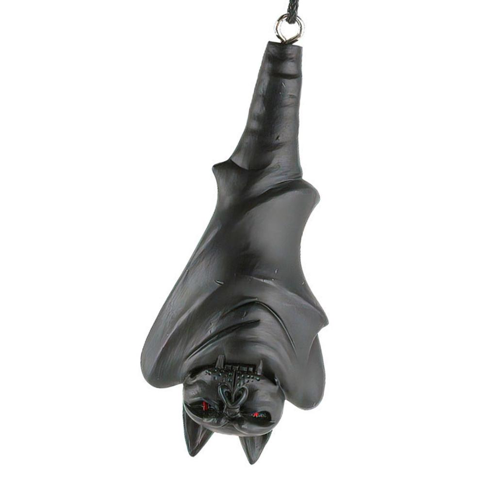 Spooky Halloween Specter Bat Ornaments Halloween Party Supplies Hanging Specter Bat Ornament Outdoor Lawn Decoration