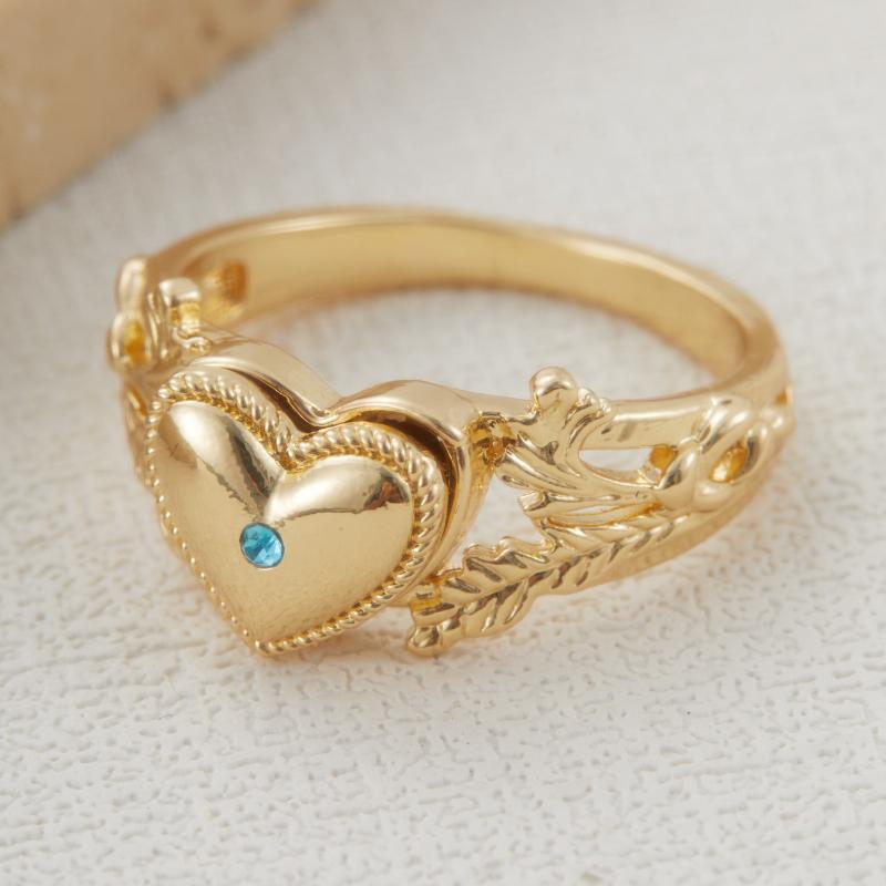 Ladies   Ring Inlaid with Synthetic Zirconia Zirconia Is A Must-have  Item for Going Out 6