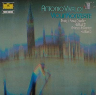 LP Record ANTONIO VIVALDI - MONIQUE FRASCA-CO - Violinkonzerte 2535129 Deutsche Grammo Germany Classical Used