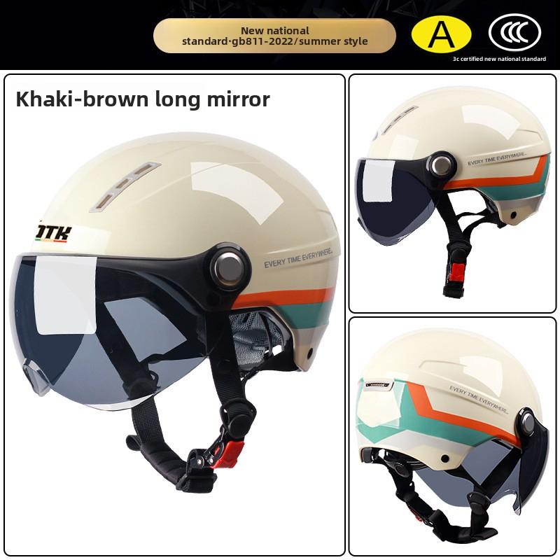 Car Female Electric Car Helmet Summer Men s Motorcycle Helmet Universal In All Seasons