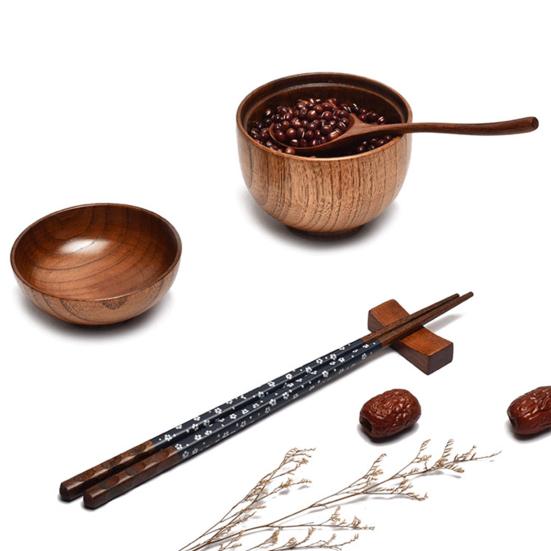 Risbolle i japansk stil med lokk Oppvaskmaskin Trygg matbeholder Servise Rissalat Suppe Snack Treskål Kjøkkenutstyr