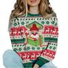 Women's Autumn and Winter Christmas 3D Printed Crew Neck Is Fashionable, Comfortable and Versatile Hoodies & Sweatshirts (women’s)