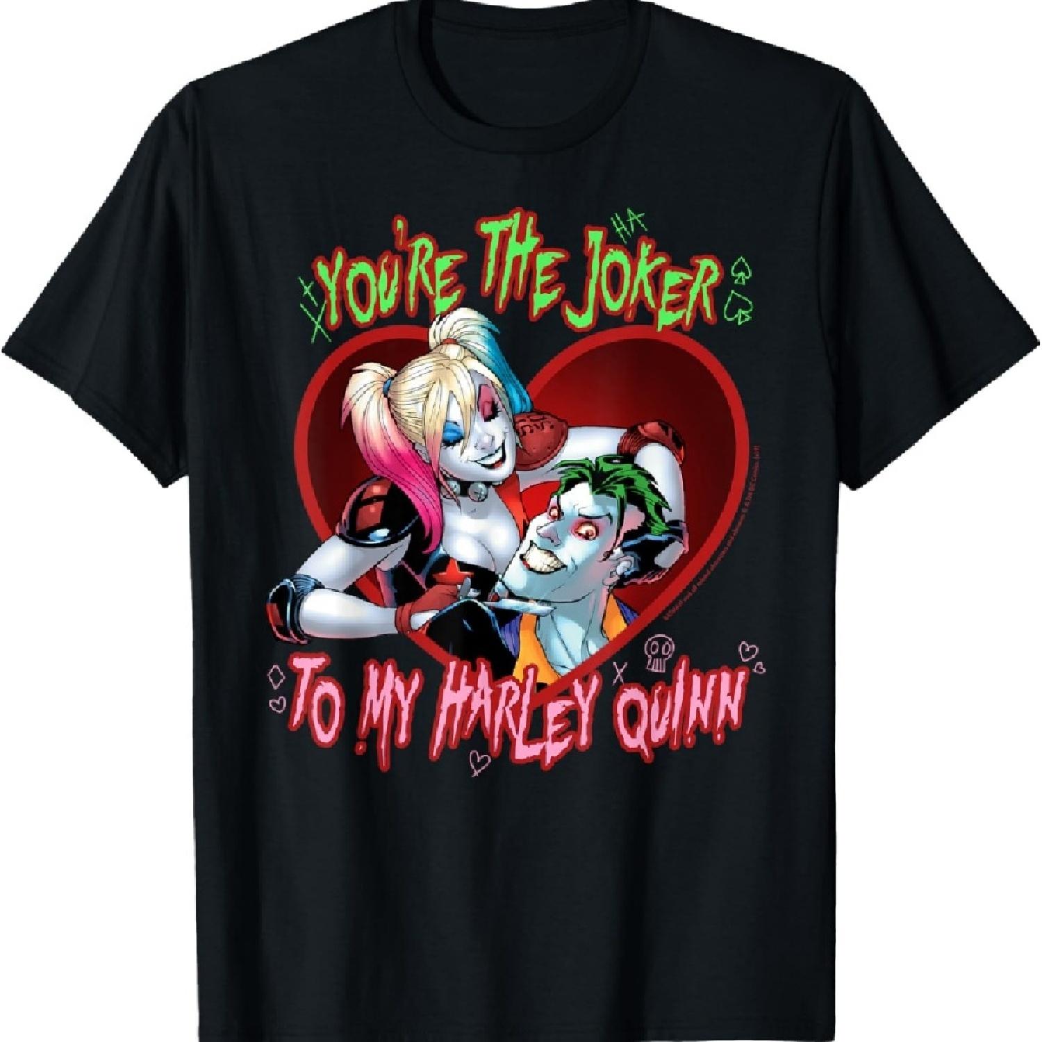 

Футболка DC Comics Бэтмен Джокер Харли XXXXXL чёрный