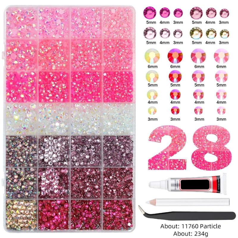 Premium Resin Nail Art Gems Pearls Style Flat Back Rhinestones For Professional Or Home Manicure Flatback Gems