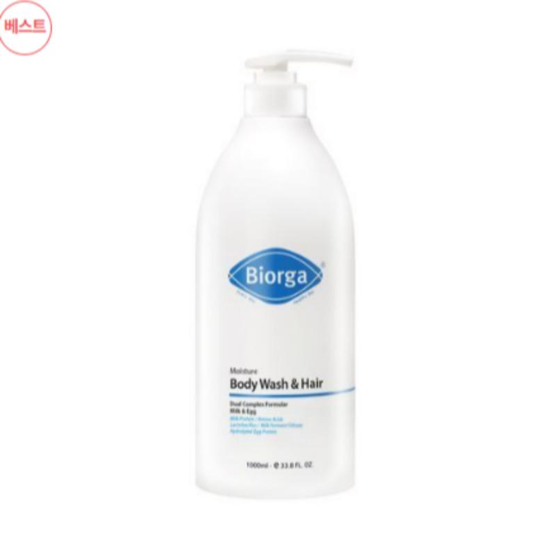 

Bioga Moisture Body Wash & Hair Squalane 1000ml