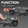 Cyber Pickup Truck with RV Trailer Die-cast Model