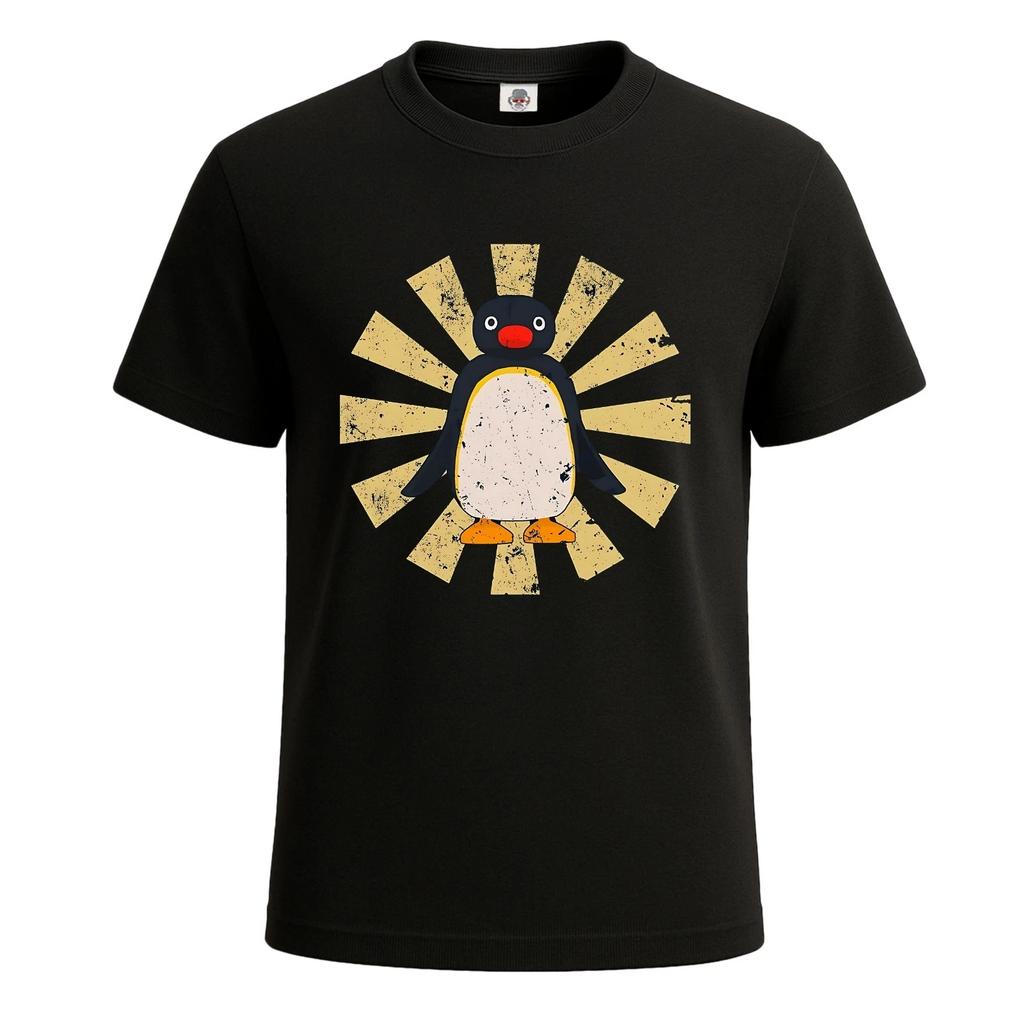 New Pingu Noot Retro Japanese Essential Novelty Mens T Shirt Funny Shirt Top