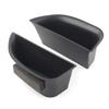 2Pcs Car Front Door Handle Armrest Storage Box Tray Bin For MKZ 2014-16