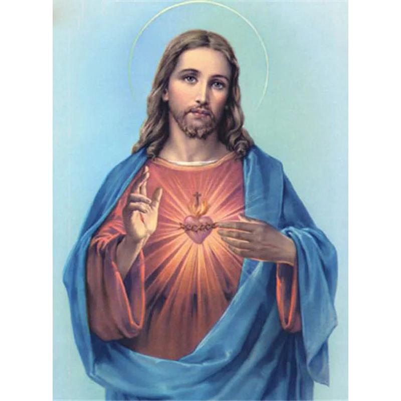 Diamond Painting Jesus Religious 5d Diy Needlework Embroidery Sale Icon Portrait Gift Rhinestones Handmade Home Decor