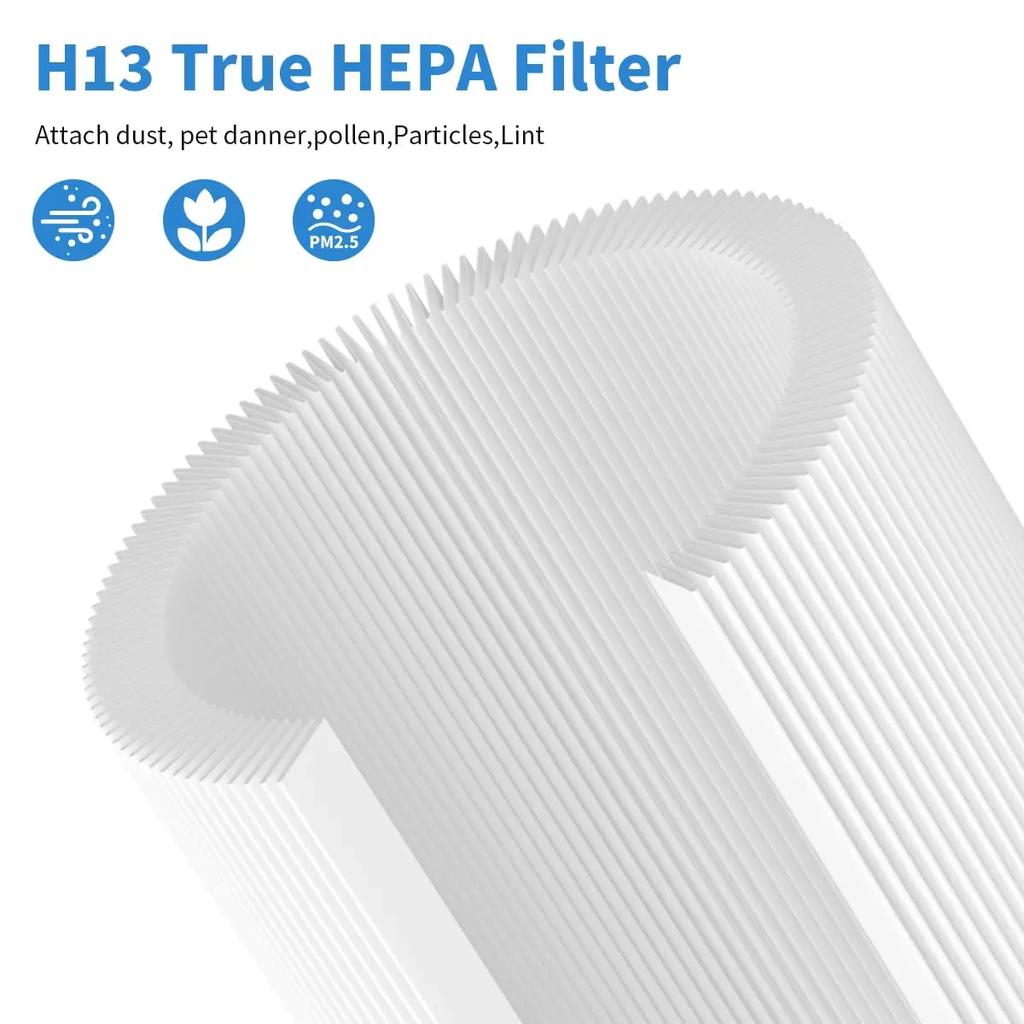 4 Stage H13 True HEPA Filter Accessories Parts AP0601-RF Filters AP0601 Air Filter Compatible with AIRTOK Air Purifier