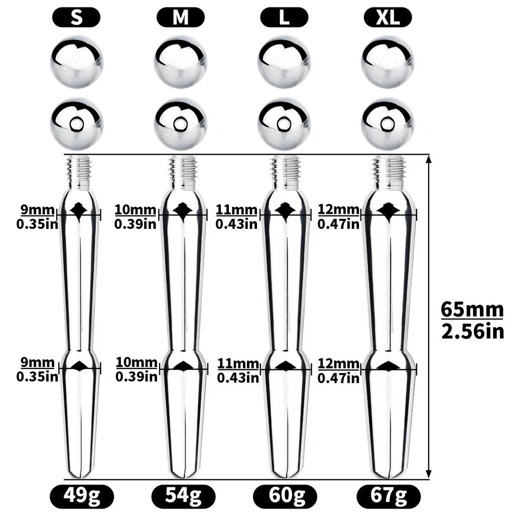 Masculin din oțel inoxidabil cateter uretral dop penis sondare tijă uretra inserție jucărie adult masculin castitate jucărie