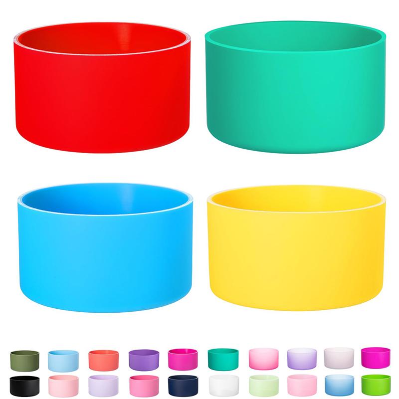 Soft Silicone Cup Sleeve For Stanley 40/30 Oz Universal Non-Slip Bottom Cup Base Protective Cover Food Grade Silicone Bottom Cup